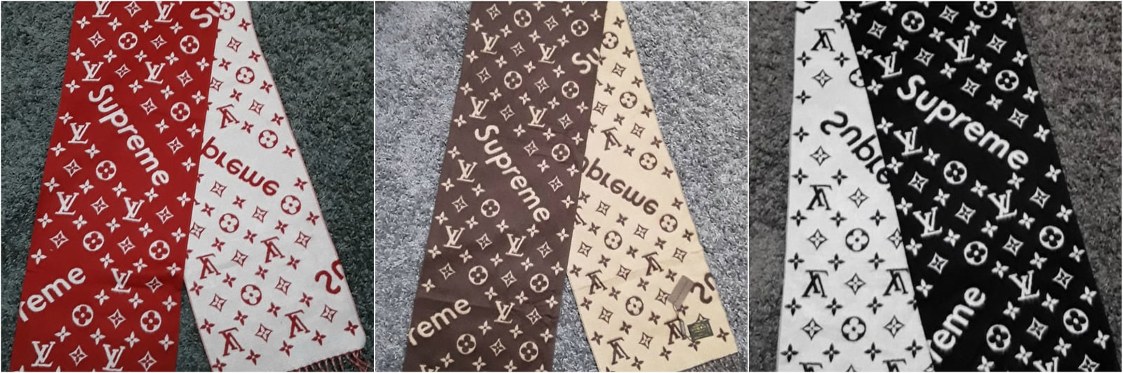 Supreme scarf hot sale louis vuitton